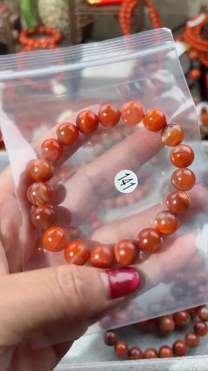 【闪购商品】南红玛瑙手串未镶嵌10