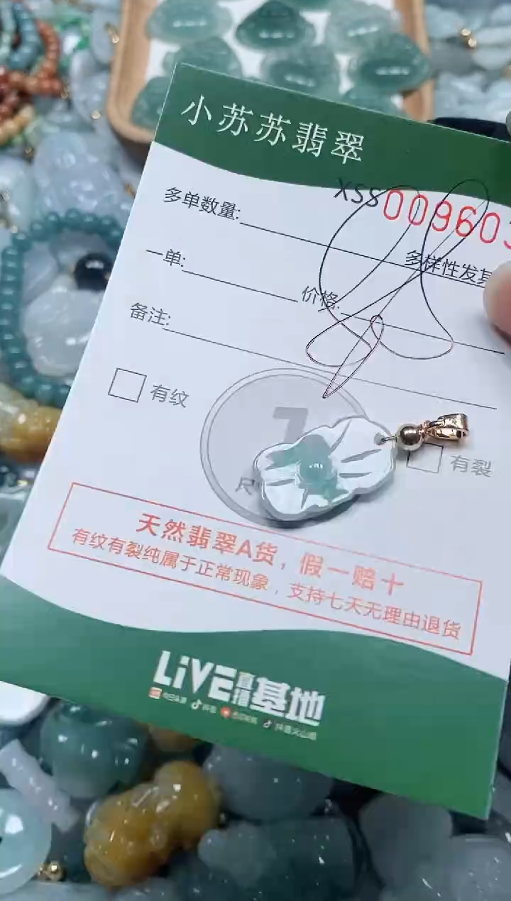 【闪购商品】翡翠颈饰未镶嵌闪购商品0096039