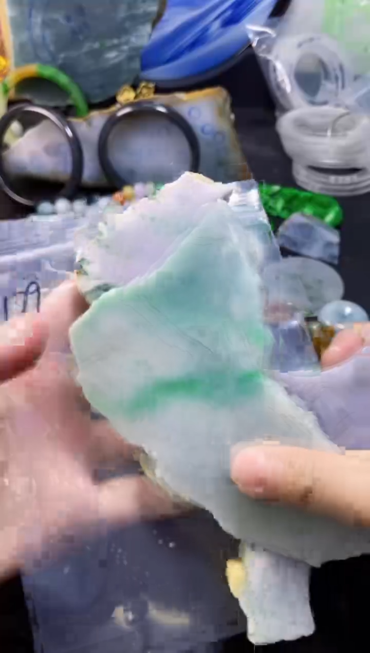 翡翠未镶嵌颈饰179天然翡翠