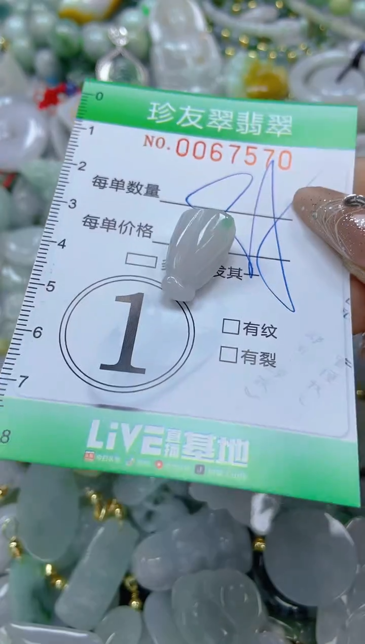 【闪购商品】翡翠颈饰未镶嵌闪购商品0067570