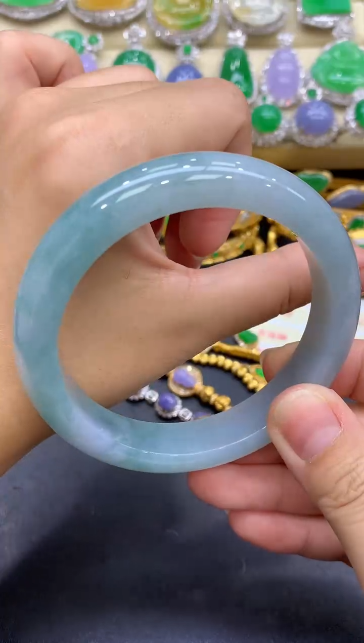 未镶嵌手镯翡翠312-中国好珍宝