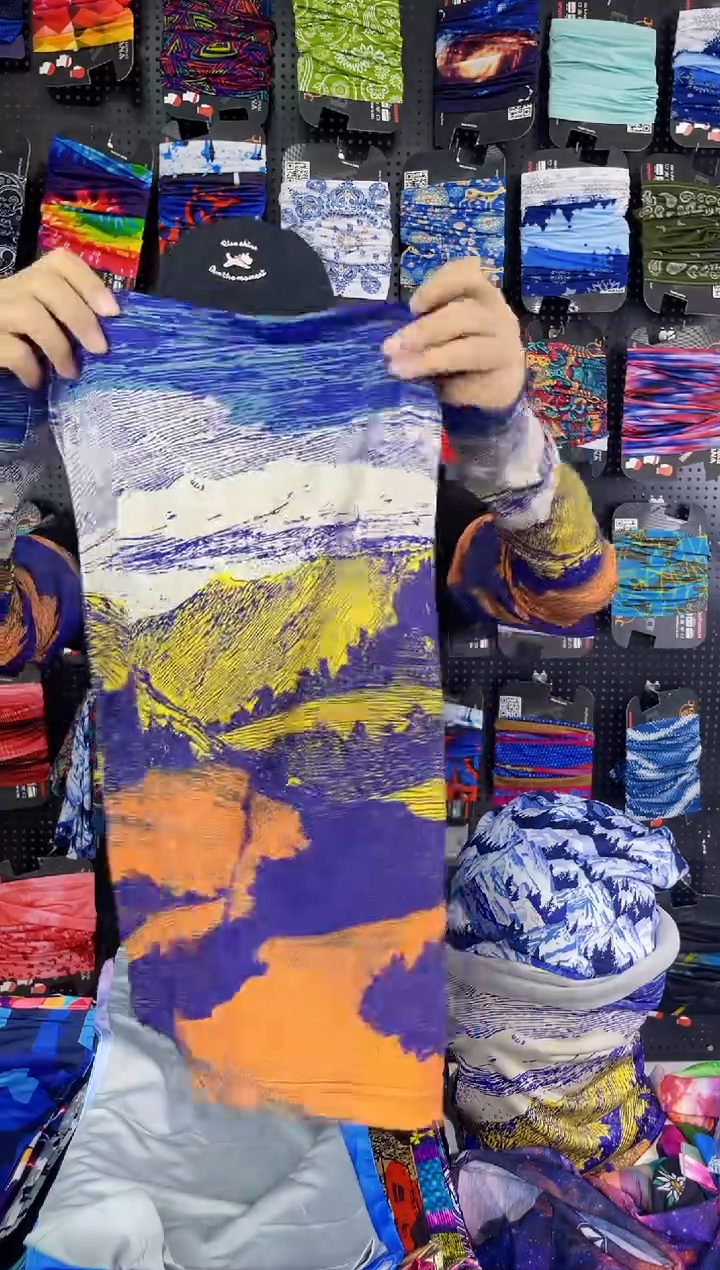 涤纶@***?云霭雪巅面罩