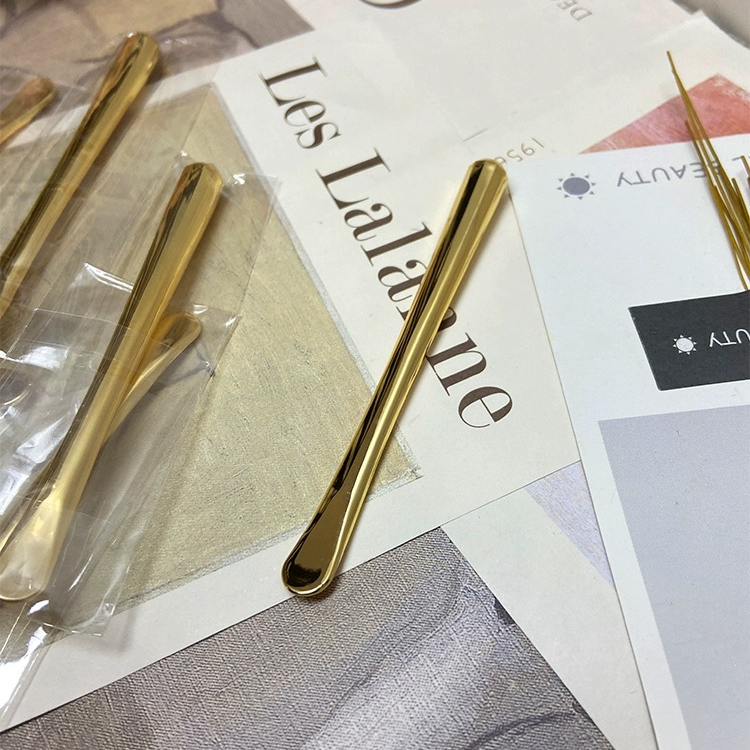 雅诗兰黛【K286】白金面霜勺子 金色两用挑棒 眼霜按摩提拉紧致挖勺