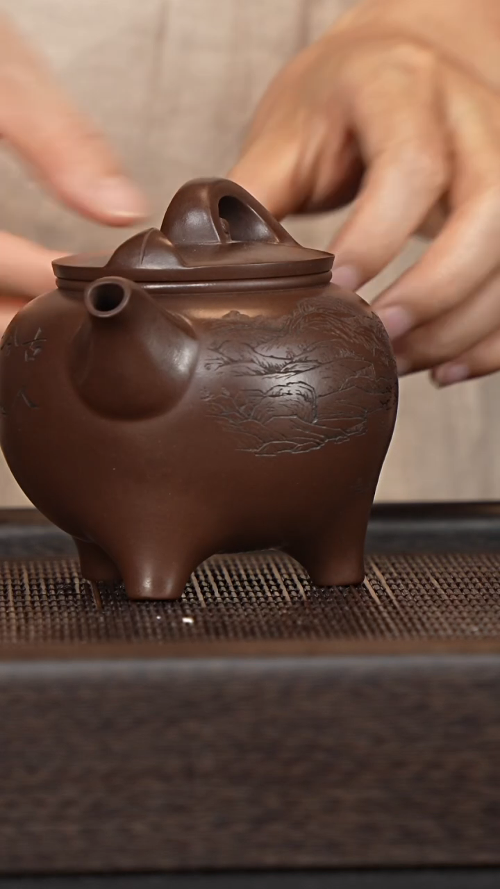 茶壶紫砂宜兴紫砂壶gsd2544