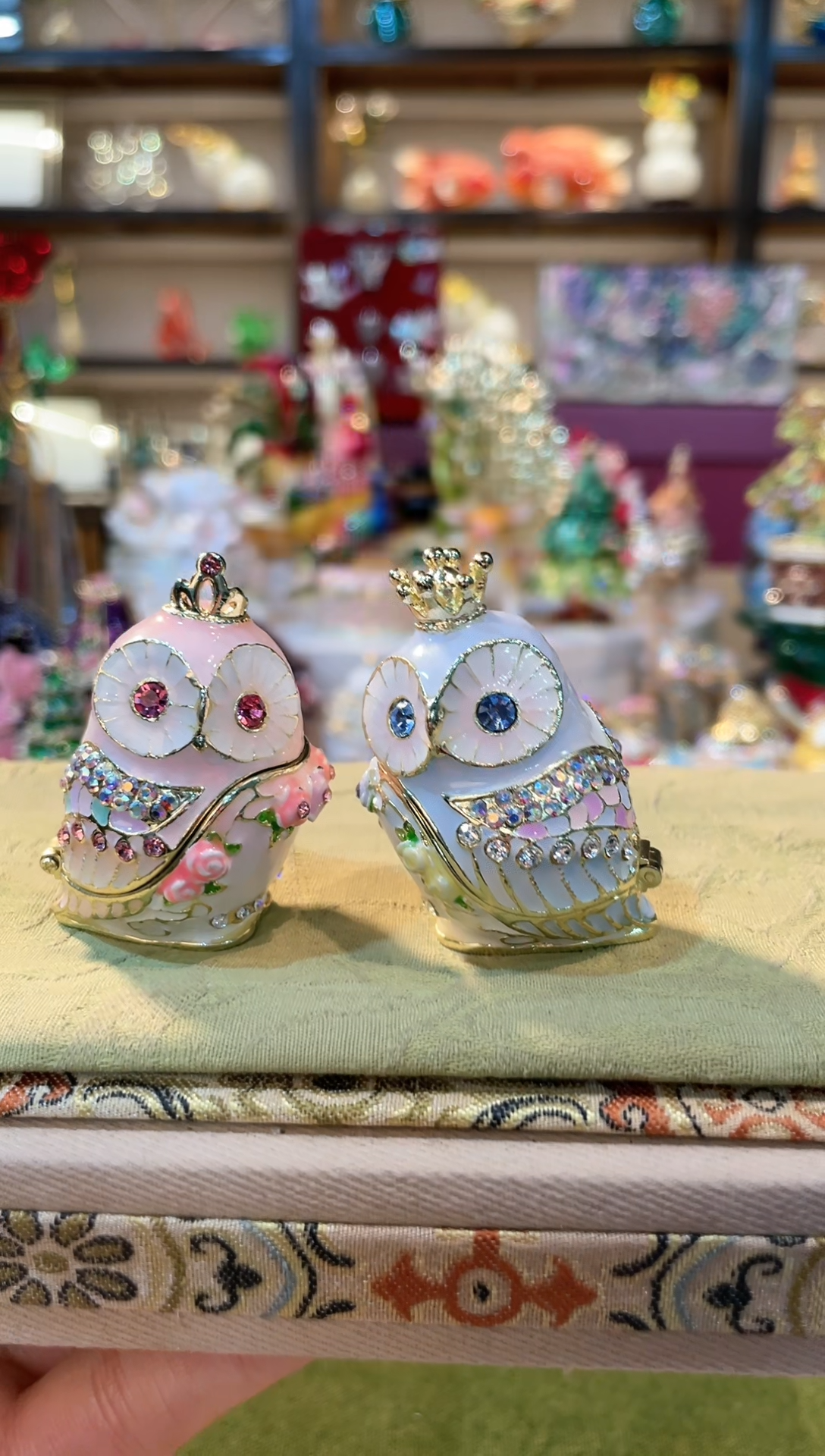 【闪购商品】精致珐琅彩首饰盒