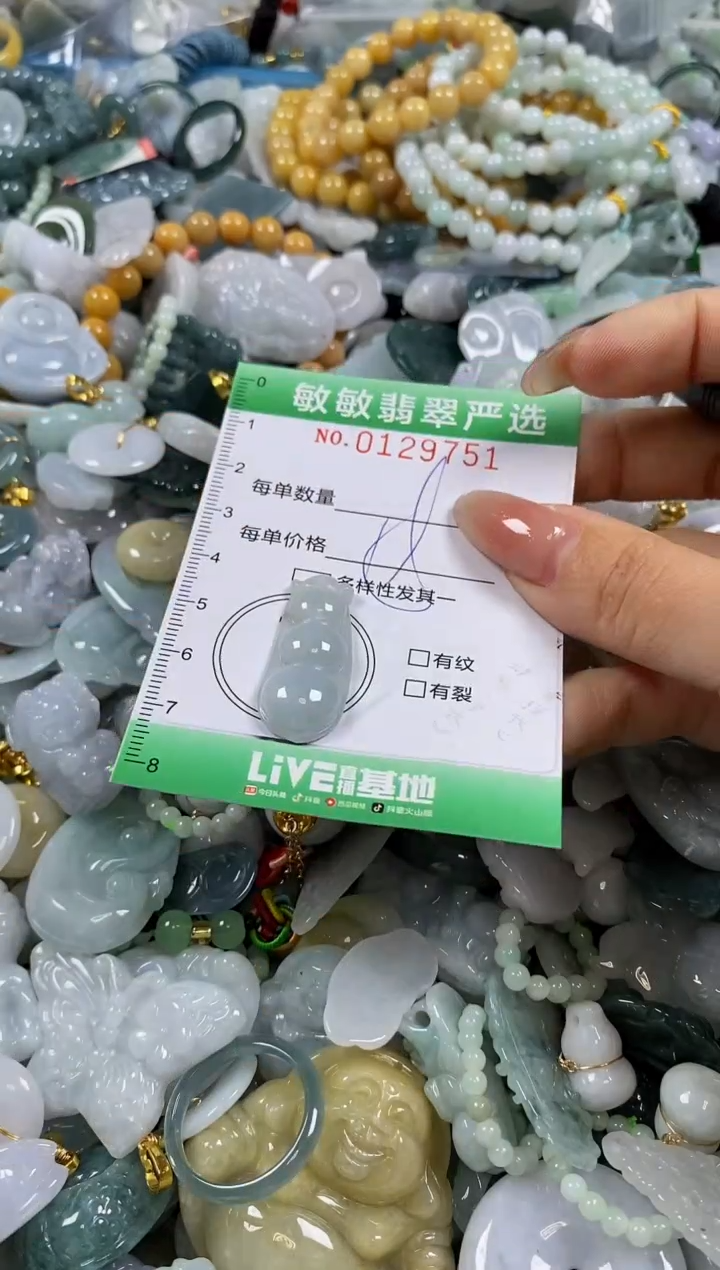 【闪购商品】翡翠颈饰未镶嵌闪购0129751