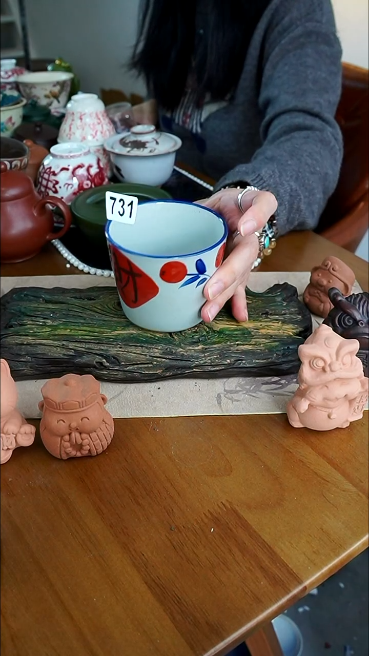 【茶瓷物语】手工茶杯731