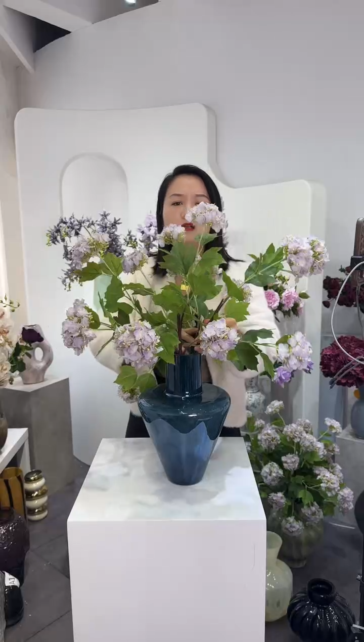 【闪购商品】藤4枝香芋紫绣球（不含花瓶）