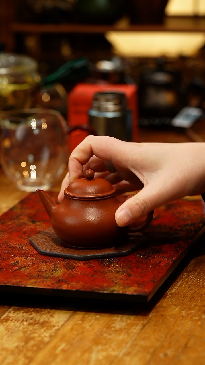 【闪购商品】暗香疏影/孟臣小品/芭乐水平/老朱泥壶