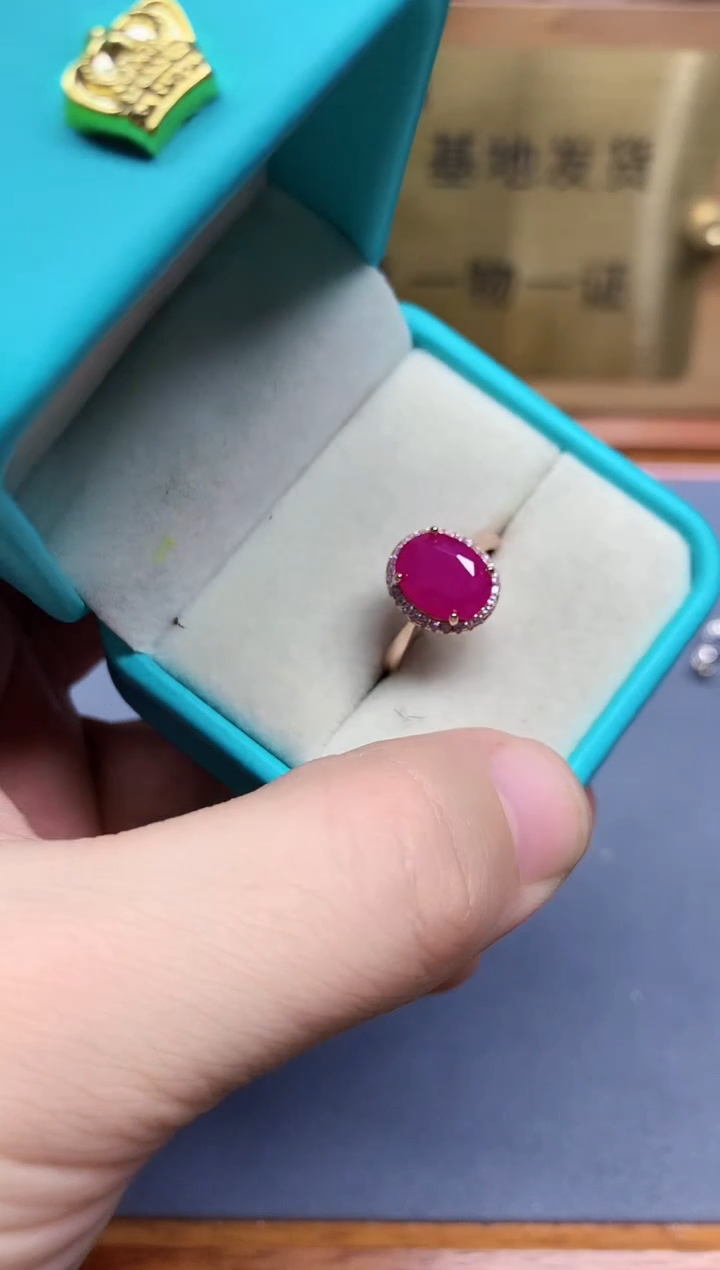 【闪购商品】红宝石戒指银S925镶嵌........