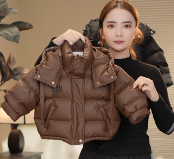 【现货1】2025冬季新款男女童纯色保暖时尚休闲百搭儿童棉服58523