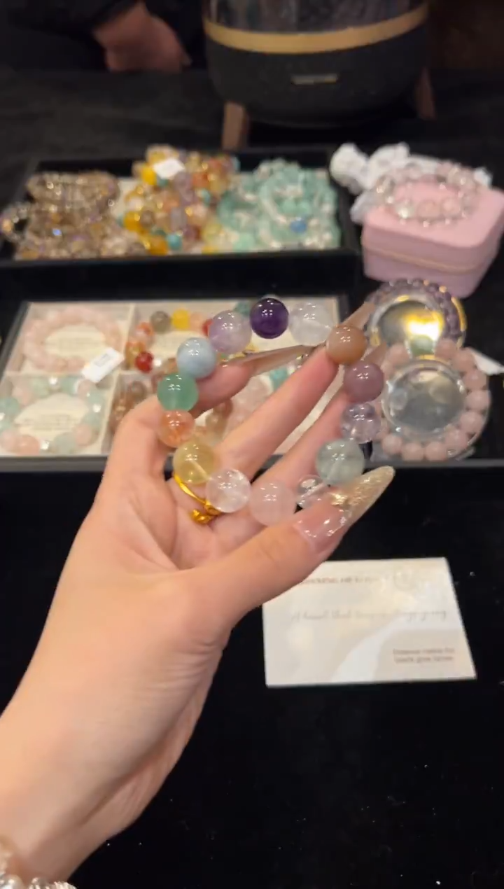 未镶嵌手串水晶多宝手串