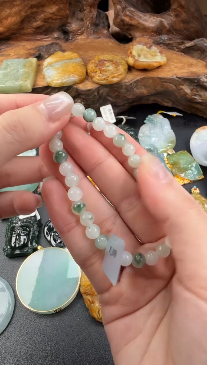 未镶嵌手串翡翠翡翠饰品-218