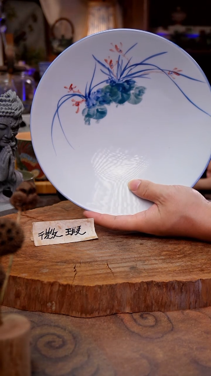 杯子兰花手工手绘手工手绘