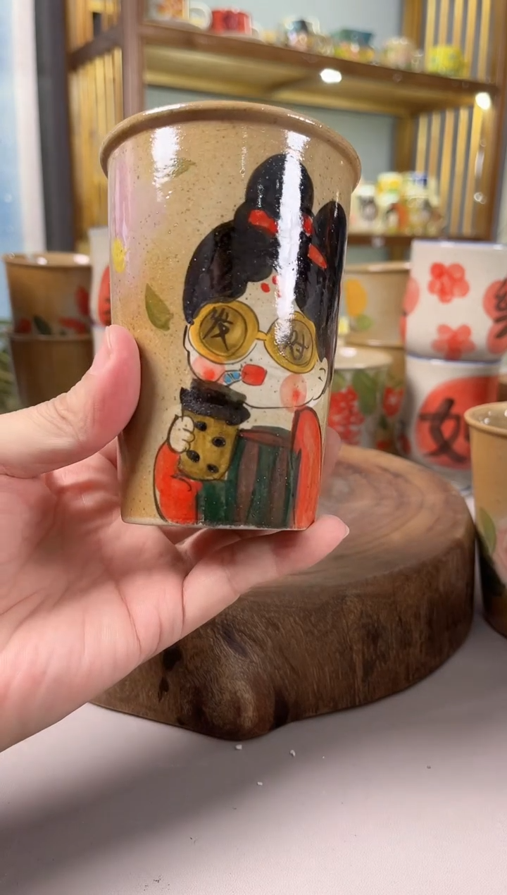 【闪购商品】瓷片景德镇手绘高温釉下彩