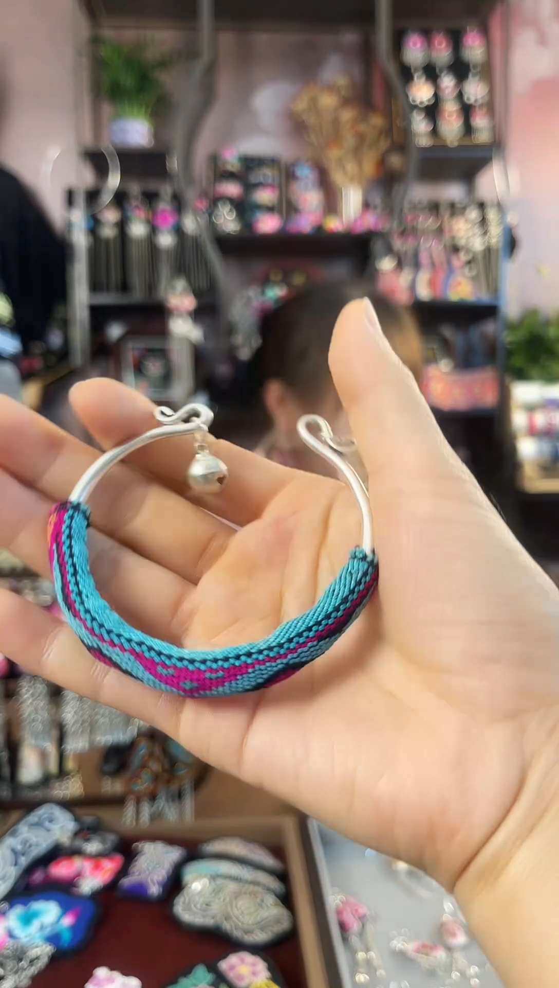 织绣民族风手工非遗老绣饰品863