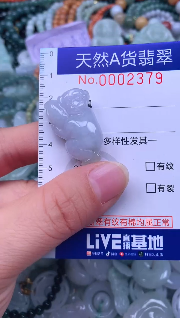 颈饰未镶嵌翡翠天然翡翠