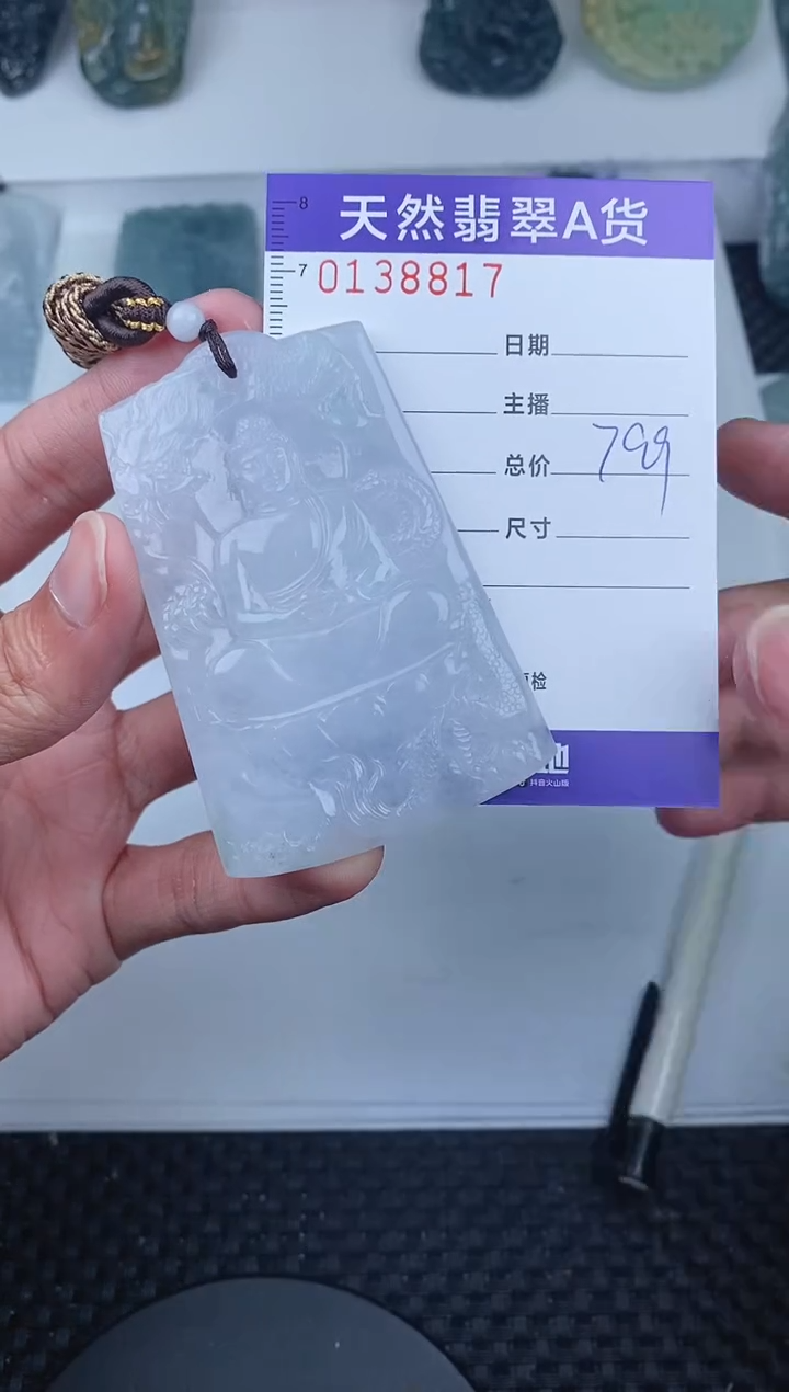 【闪购商品】翡翠颈饰未镶嵌       817
