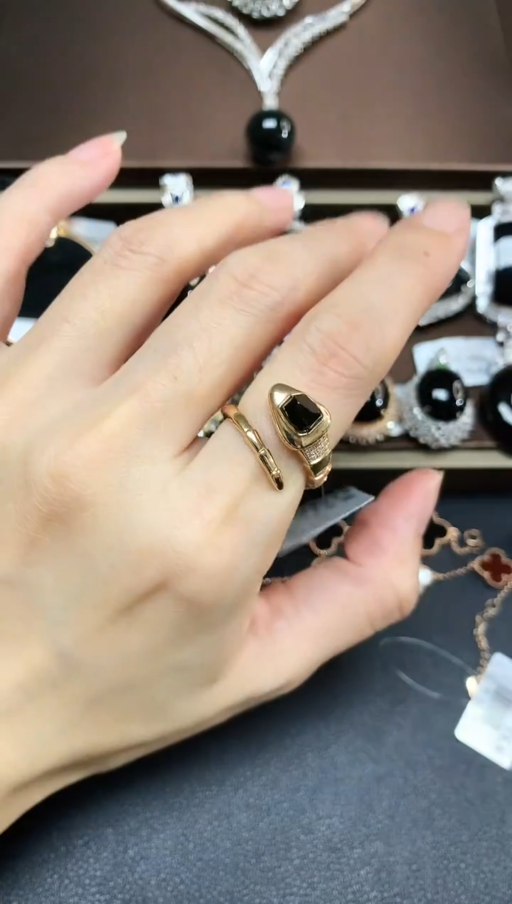 18K金镶嵌戒指翡翠294|