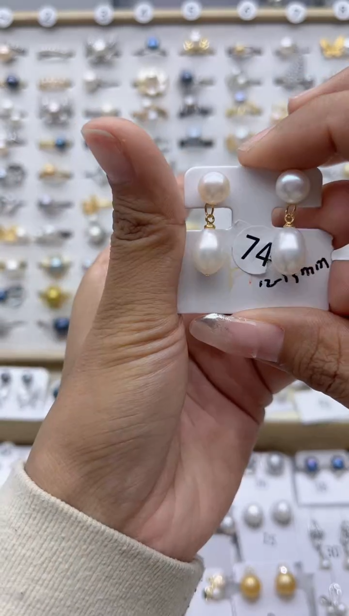 【闪购商品】淡水珍珠戒指合金16