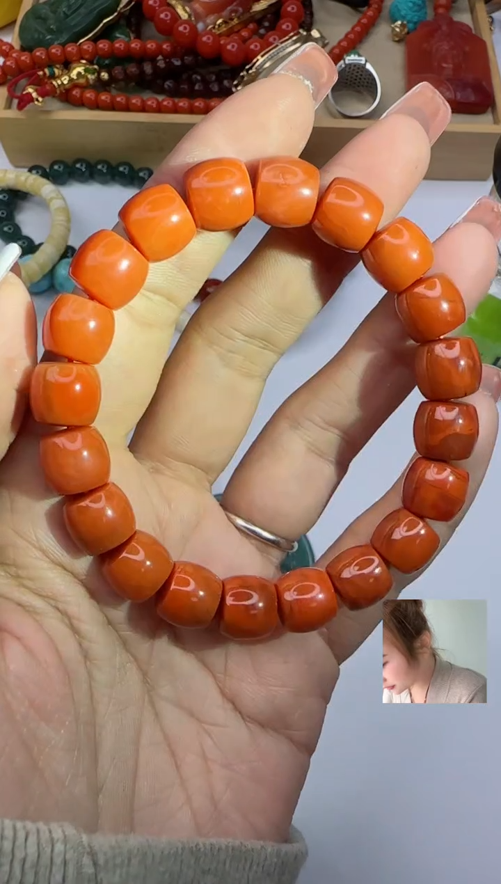 【闪购商品】南红玛瑙手串未镶嵌南红玛瑙手串