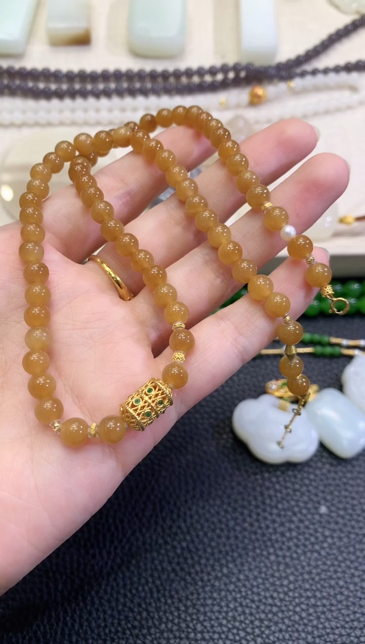 手串未镶嵌和田玉春日珠宝 D75多样性一件发