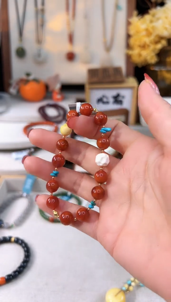 【闪购商品】南红玛瑙手饰未镶嵌@@A2921C016447