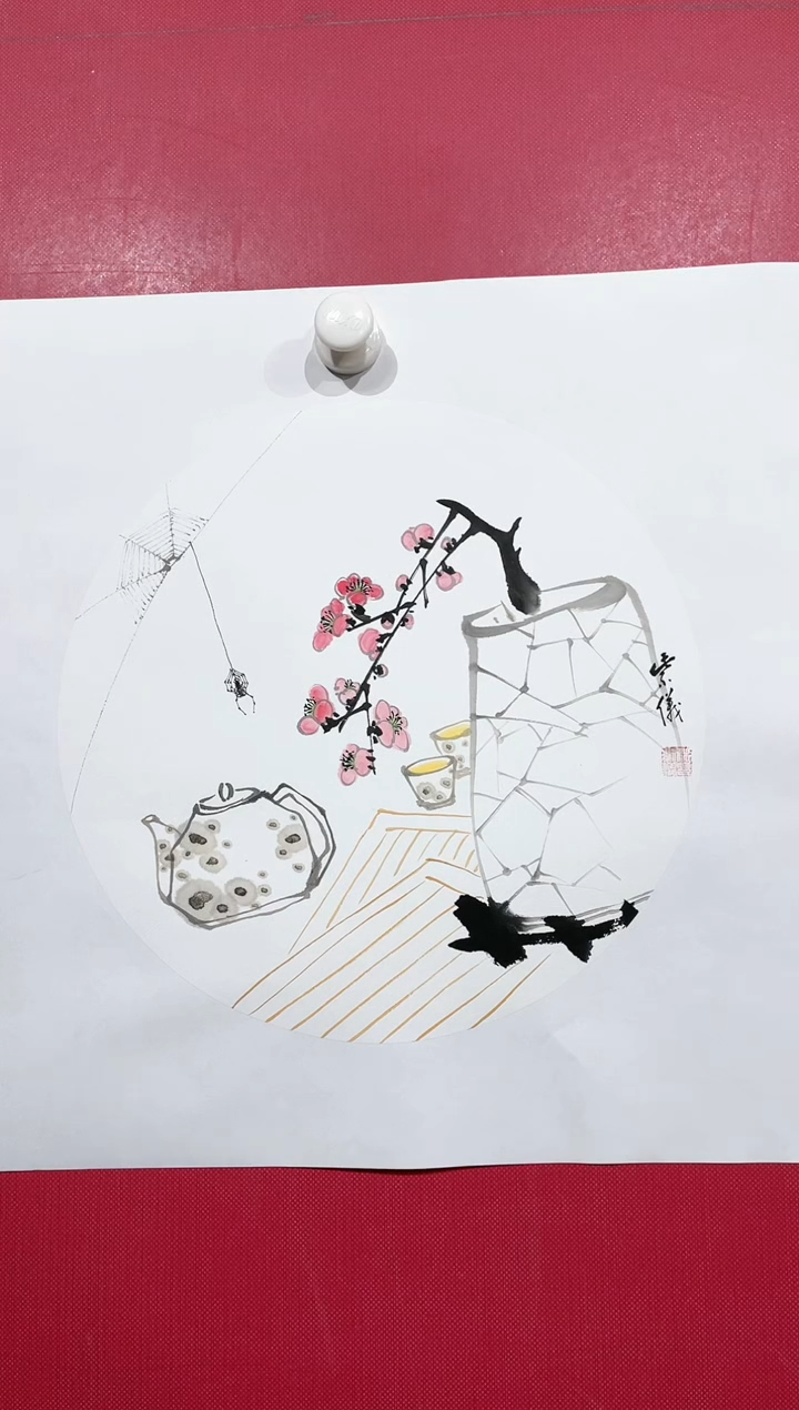 【闪购商品】绘画13林紫仪绘画作品34*34