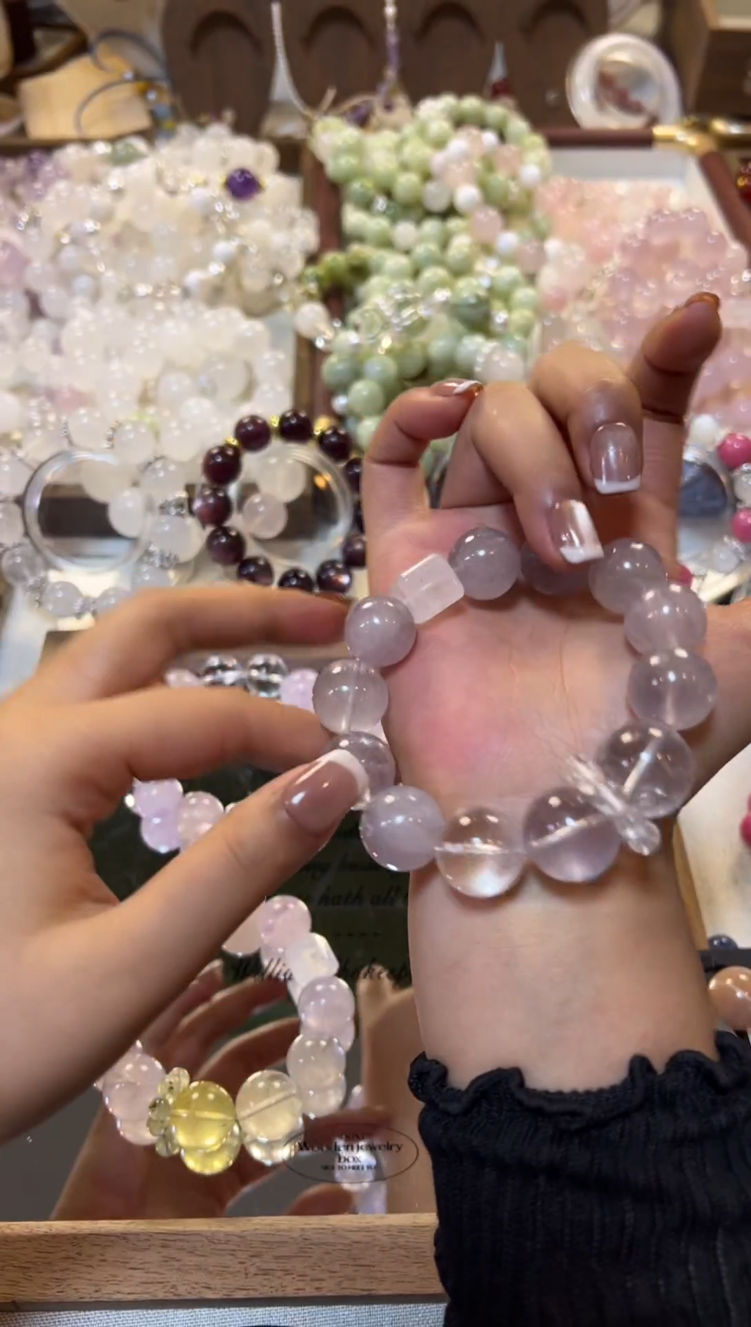 未镶嵌手串水晶天然水晶