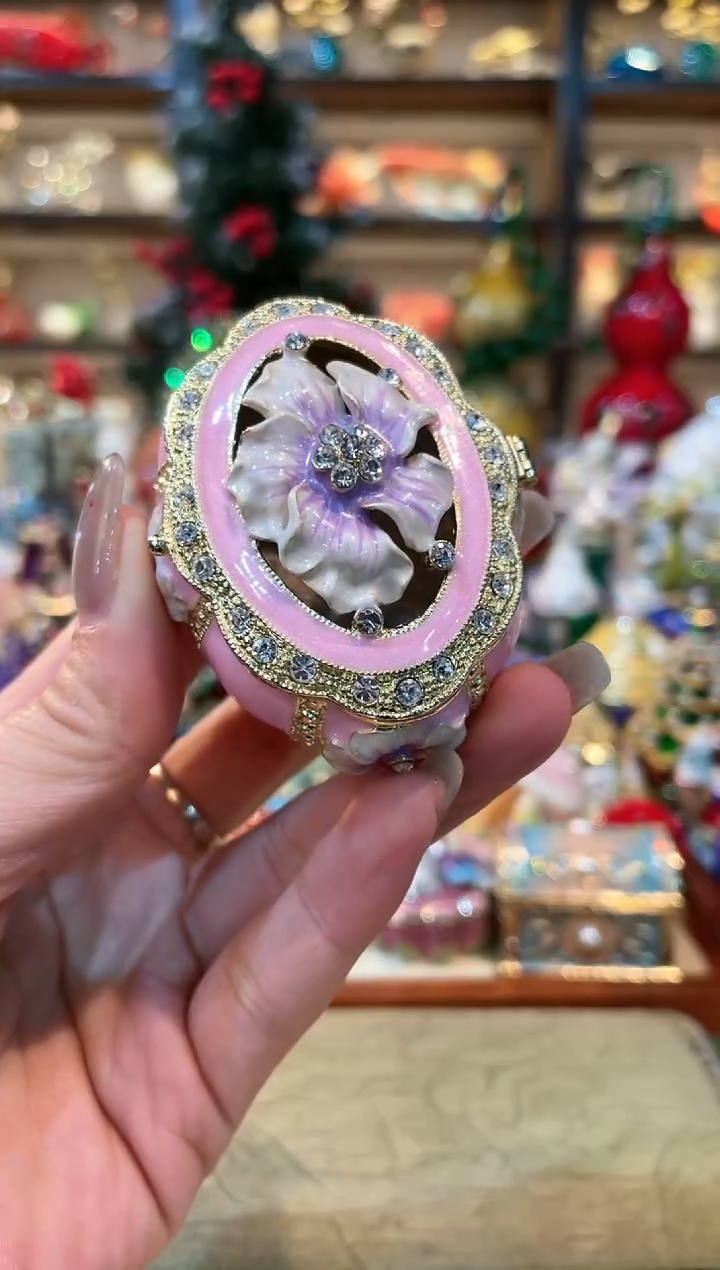 【闪购商品】精致珐琅彩首饰盒