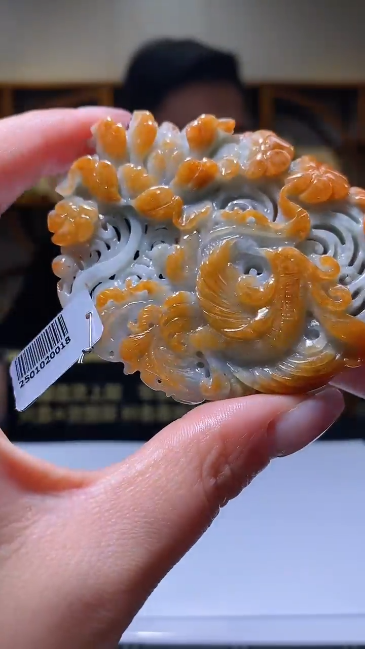 【闪购商品】定制翡翠未镶嵌36/0224/W/凤凰