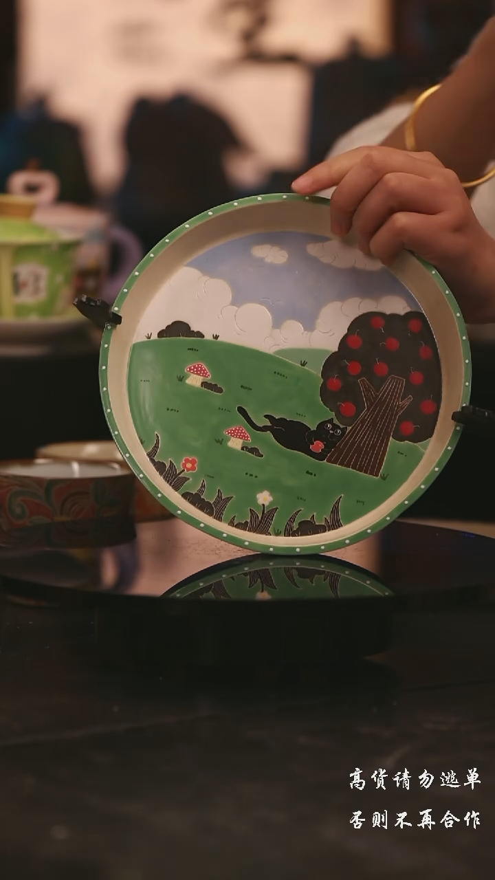 陶瓷景德镇可爱设计师款陶瓷 