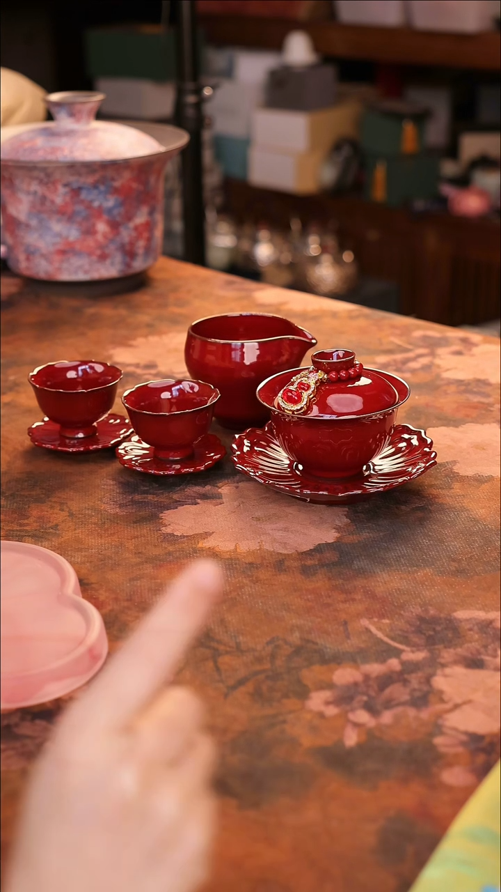 【闪购商品】陶瓷茶具（无礼盒无茶盘）@@A11980