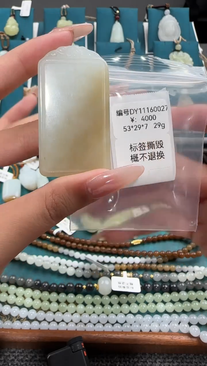 颈饰未镶嵌和田玉DY
