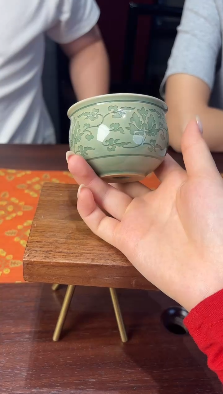 摆件瓷立方—【龙泉青瓷】专场05