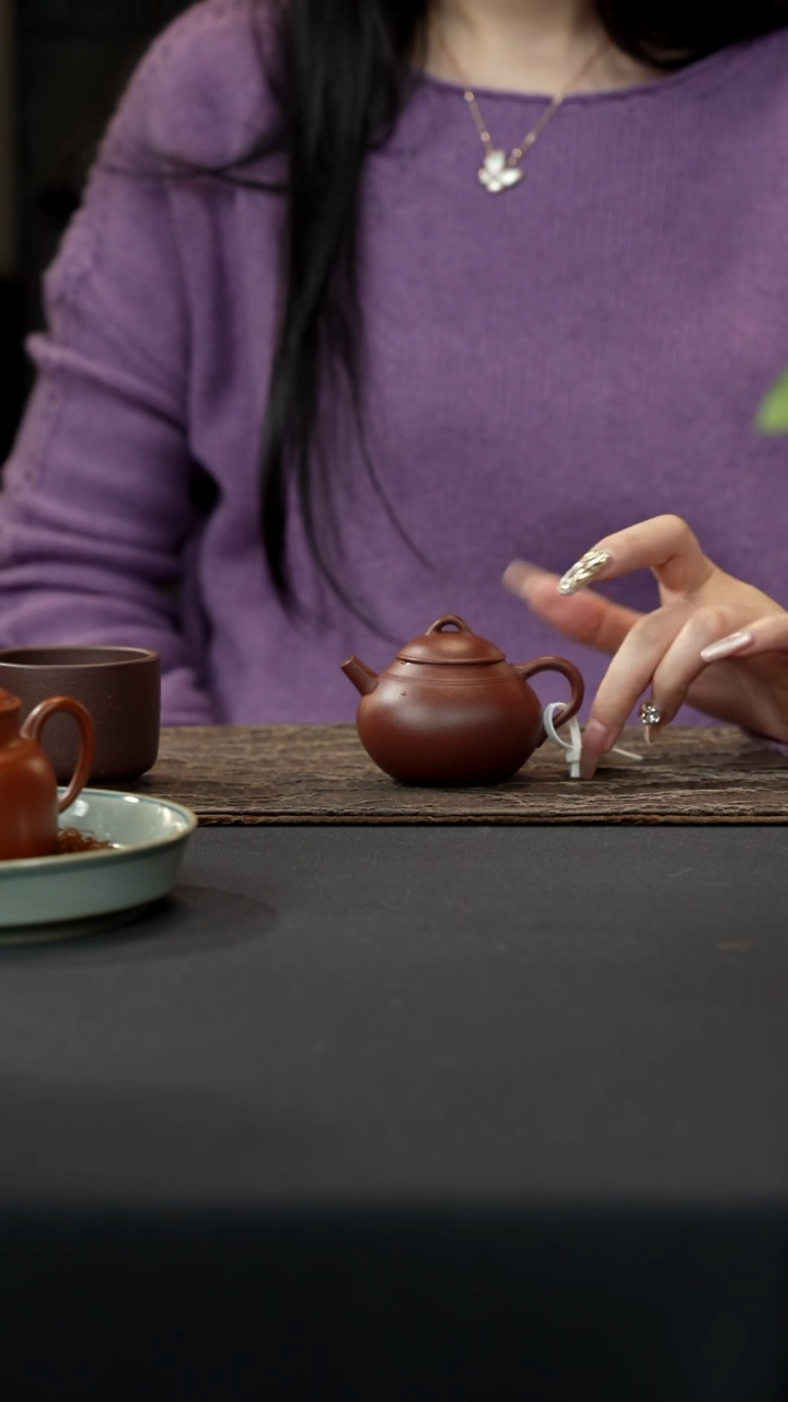 【闪购商品】紫砂茶壶嘬香壶100cc中槽清