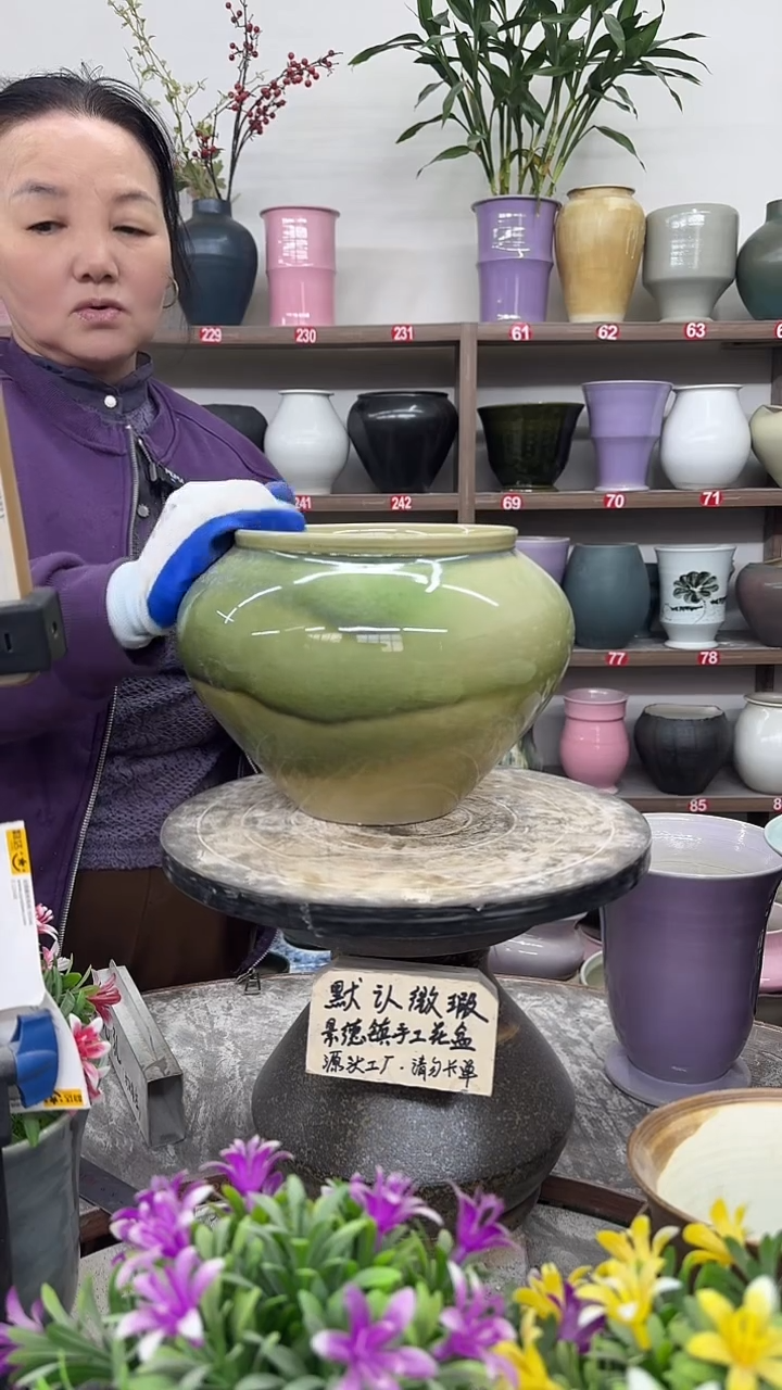 12-13-高18口16瑕-花盆