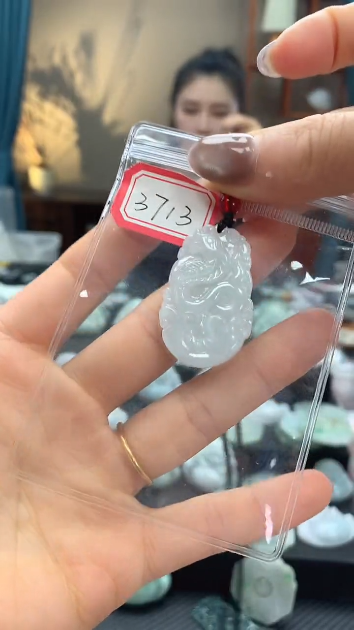 颈饰未镶嵌翡翠蛇3713