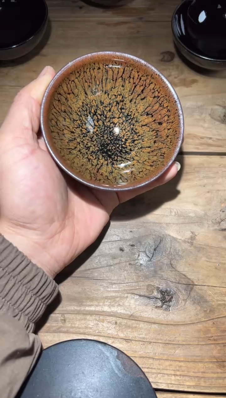 茶盏古法龙窑柴烧500