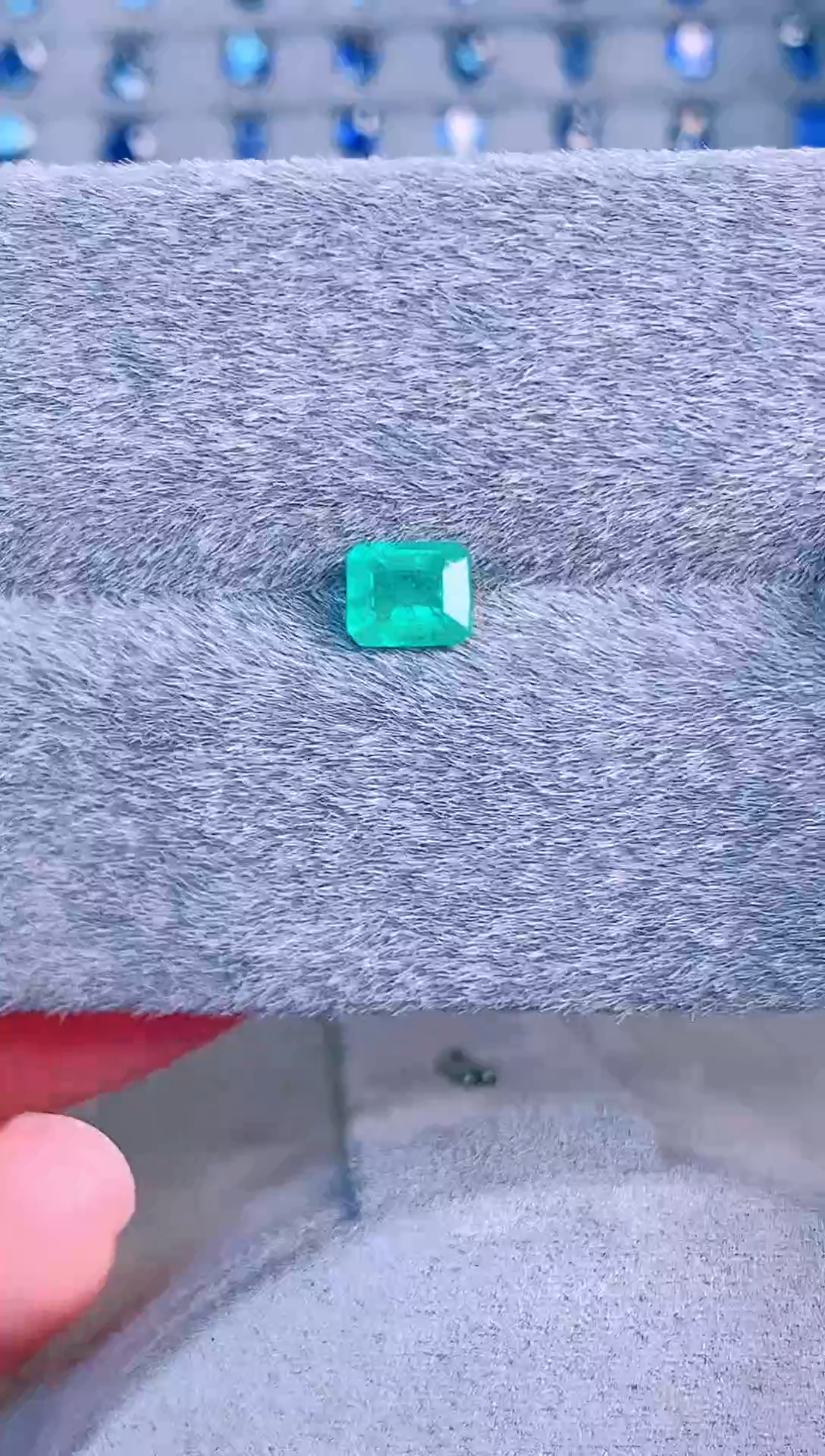 裸石祖母绿赞比亚祖母绿1CT