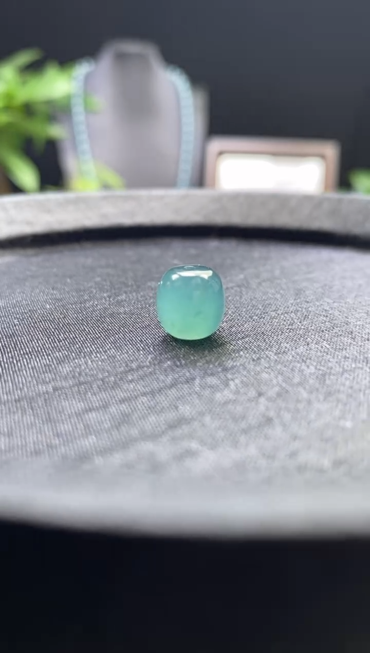 未镶嵌手链翡翠散珠卡10mm左右老型珠