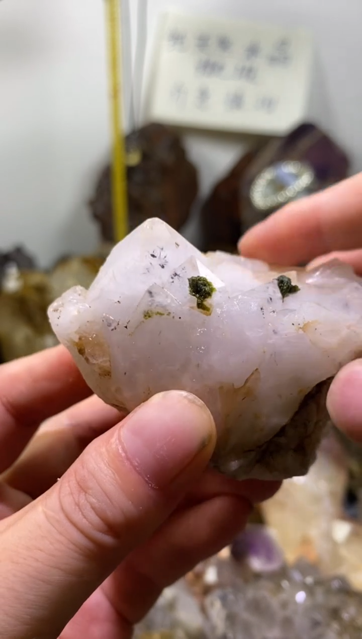 未镶嵌珠宝半成品水晶32号四川超七花园水晶
