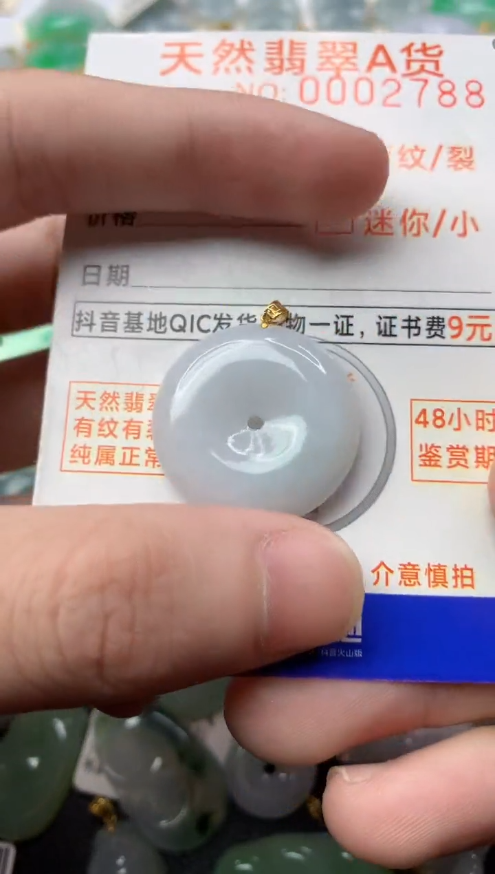 【闪购商品】翡翠颈饰18K金镶嵌1.............