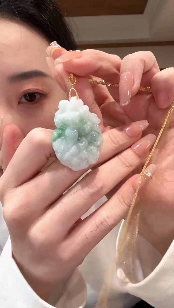 【闪购商品】翡翠颈饰未镶嵌国风