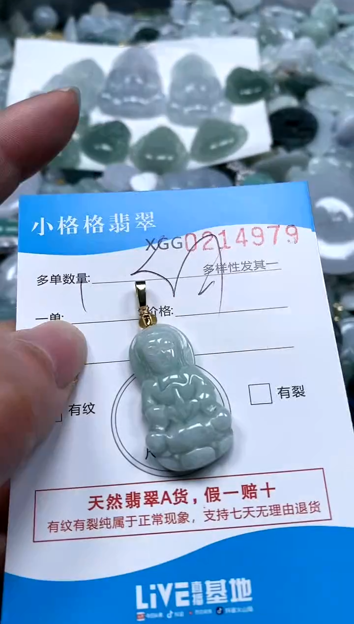 【闪购商品】翡翠颈饰未镶嵌闪购商品0214979