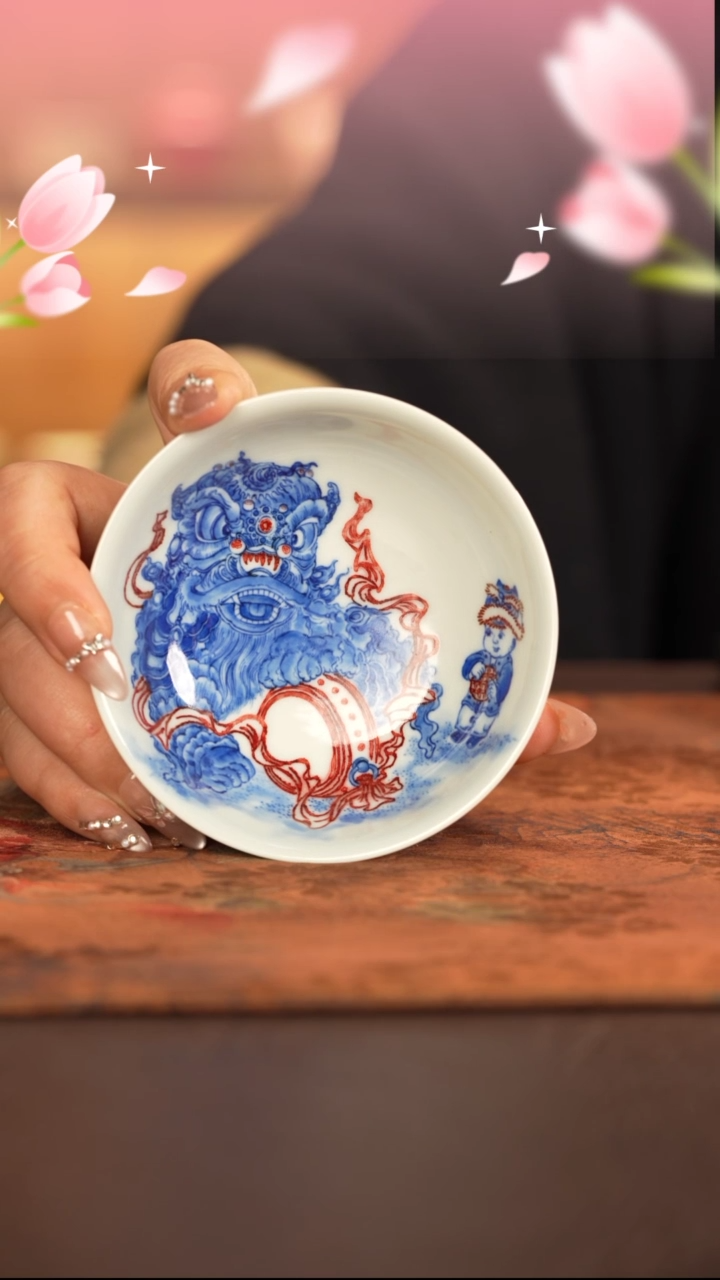 【闪购商品】杯子永明尚玩*窑景德镇纯手工陶瓷瓷