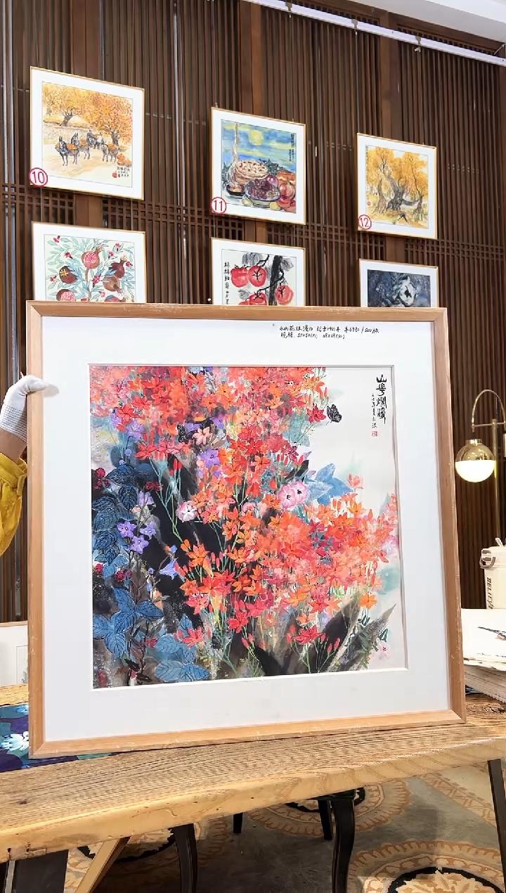 版画版画耿玉琨名章限量版画S