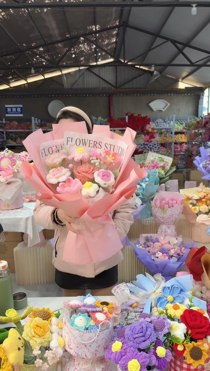 非遗手工花束，孤品清仓
