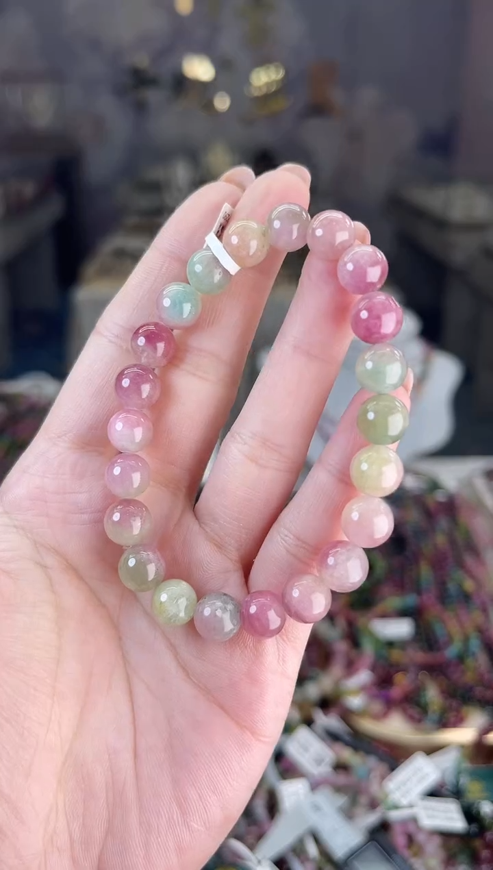 【闪购商品】碧玺/未镶嵌8mm+碧玺单圈多样性发货