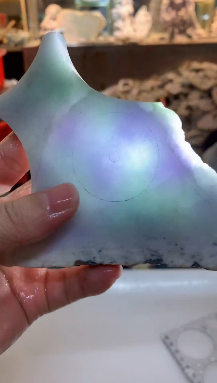 翡翠裸石0朱0翡翠珠宝386